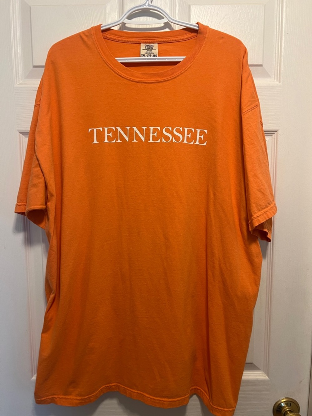 Tennessee Short-Sleeve Crew Neck Shirt - Orange